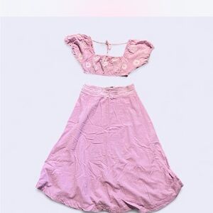 Elegant Pink Women's Skirt